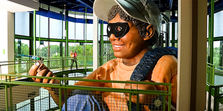 Close up of a statue at the EdVenture Children's Museum